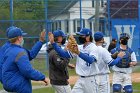 Baseball vs CGA  Wheaton College Baseball vs Coast Guard Academy during game one of the NEWMAC semi-finals playoffs. - (Photo by Keith Nordstrom) : Wheaton, baseball, NEWMAC